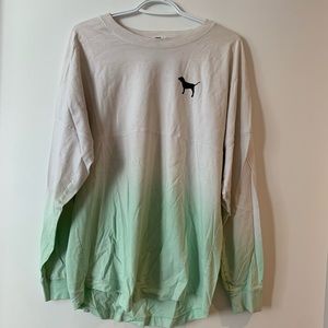 PINK long sleeve crew neck